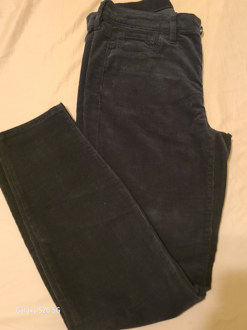 J. Crew Black Skinny Corduroy Jeans - Women's 26